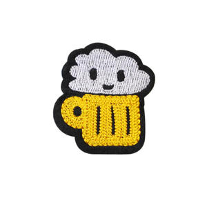 Écussons de vêtements brodés avec logo personnalisé licorne Écussons repassables auto-adhésifs de qualité supérieure pour vêtements - Product Image 5