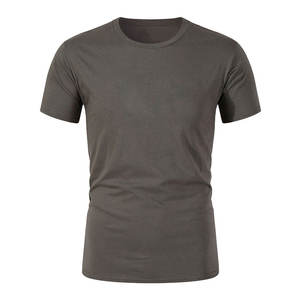 T-shirts à manches courtes 100% coton pour hommes de haute qualité nouveau Style agréable coupe surdimensionnée en gros - Product Image 6