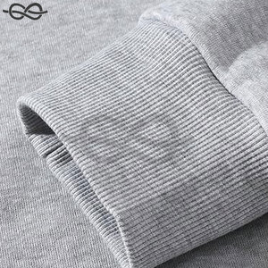 Sweat-shirt à capuche zippé pour homme, manches longues, coupe décontractée, 100 % coton, idéal pour l'entraînement hivernal - Product Image 5
