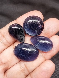 Gemme en vrac d'iolite bleue violette naturelle de haute qualité pour la conception de bijoux ou le travail énergétique utilise l'approvisionnement en gros - Product Image 5