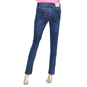 Pantalon en jean pour femme - Bleu foncé - Product Image 5