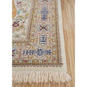 Tapis en laine grande surface Aalam, rouge-orange, noué à la main, motif médaillon abstrait, rectangulaire, pour couloir et entrée - Pae-4811, 9x12 - Product Image 4