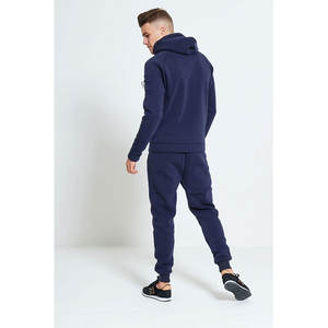 Survêtement personnalisé pour homme, nouveau design imprimé, ensemble de vêtements de sport uni, survêtement décontracté d'hiver avec fermeture éclair - Product Image 3
