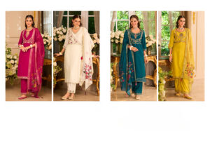 Conjunto de Kurta de Rayón para Mujer, Moderno y Elegante, con Bordado y Trabajo a Mano, de Secado Rápido, para Fiestas y Todos los Eventos, para Todas las Temporadas - Product Image 6