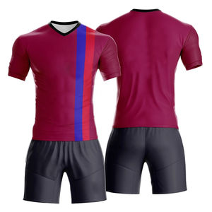 High Quality 100% Polyester Breathable Soccer Jersey Sets OEM Wholesale Blank <b>Football</b> <b>Training</b> Uniforms - Product Image 3