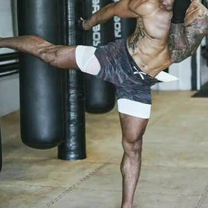 Men Double <b>Layer</b> Gym Shorts Lightweight Running Sports Shorts Men Double <b>Layer</b> Athletic Shorts - Product Image 6