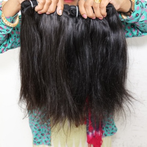 Extensiones de cabello humano Remy vietnamita sin procesar 100%, trama doble Natural, estilo de onda profunda, grado de cabello indio - Product Image 1