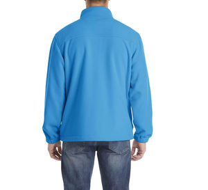 Veste en polaire d'extérieur personnalisée 2023, col montant, décontractée, softshell, fermeture éclair, polaire polaire, homme en hiver - Product Image 4