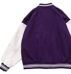 2025 Men's Versity Winter Warm Leather Jacket Biker Style with Full <b>Sleeves</b> Fashionable Sale Bulk Quantity - Product Image 6