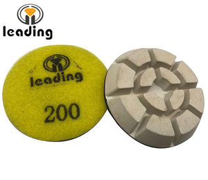 Disques de polissage en résine blanche de 76 mm (3 pouces) pour béton clair, non tachants, utilisation humide ou sèche, granulométrie de 30 à 3000, épaisseur de 10 mm - Product Image 5