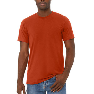 Bella + toile luxe lourd T-Shirt blanc plaine lourd peser impression ou broderie col rond manches normales t-shirts T-shirt - Product Image 3