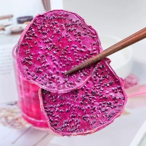 Tranche de fruit du dragon rouge séché sain chips pitaya déshydratées savoureuses prix le moins cher fruits dragrons secs - Product Image 4