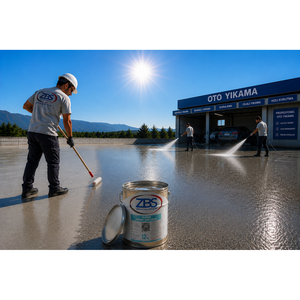 ZBS 1K <b>Polyurethane</b> <b>Varnish</b> Transparent Waterproof Floor Coating 200-250 Gr/m Brush or Roller Application - Product Image 4