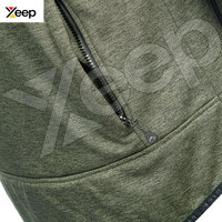 Veste Softshell d'Hiver à Capuche Prix Usine Personnalisable Logo Avant Couleur/Taille Haute Qualité Respirante Séchage Rapide pour Hommes