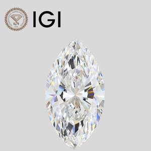 เพชรทรงมาร์ควิส 3 กะรัต ผลิตในห้องปฏิบัติการ สี F ความสะอาด VVS1 VVS2 VS1 VS2 ทรงมาร์ควิส - Product Image 1