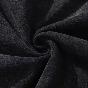 Jersey de algodón Crop Pullover Heavyweight Acid Wash Pullover bordado Sudadera con capucha de alta calidad - Product Image 4