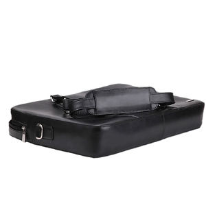 Sacoche en cuir véritable pour homme, sac pour ordinateur portable pour usage décontracté, fournisseur direct d'usine, sac pour ordinateur portable en cuir de haute qualité, qualité supérieure - Product Image 4