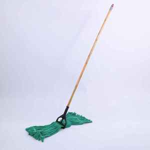 หัวไม้ถูพื้นแบบแบนทำจากผ้าฝ้ายแห้งเร็วสีตามสั่งได้ง่าย - Product Image 5