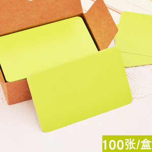 Cartes vierges pour l'écriture manuscrite, 100 feuilles, fournitures de papeterie - Product Image 4