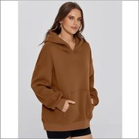 Suéter grande de Otoño/Invierno para mujer, sudaderas con capucha, chalecos largos de punto con logotipo personalizable y patrón bordado en 3D