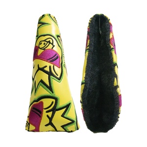 Soft Padded PU Leather Golf Head Cover <b>for</b> <b>Men's</b> Driver Club <b>Long</b> <b>Sock</b> Design with Plush Lining Easy Stretch Neck Head Covers - Product Image 5