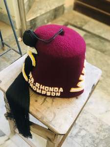 Régalia maçonnique, fez de Shriners, personnalisable - HSE - Product Image 2