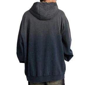 Sudaderas Extra Grandes con Efecto Desgastado para Hombre, Diseño Vintage Rasgado, Impresión Digital de Alta Calidad, Tendencia de Invierno, 100% Algodón - Product Image 3