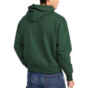 <b>Mens</b> Solid Pullover <b>Hoodie</b> Autumn Heavy Blend <b>Fleece</b> Polyester/Cotton Casual Long Sleeve Sweatshirt - Product Image 6