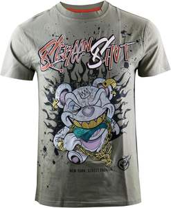 Camiseta Extra Grande de Algodón con Lavado Ácido para Hombre, Estilo Hip Hop Urbano, Técnica Ultra Premium, Camisetas para Hombre - Product Image 4