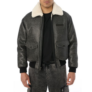 Veste de baseball durable 100% coton pour hommes, équipe universitaire, hiver, style letterman, broderie OEM/ODM, fabricant pour vrac - Product Image 3