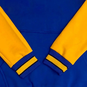 เสื้อสเวตเชิ้ตแขนยาวปักลาย Zeta Phi Beta สีน้ำเงินเหลืองสำหรับผู้หญิง NANJU INTERNATIONAL ผ้าเจอร์ซีย์ น้ำหนัก 180 กรัม 100% - Product Image 2