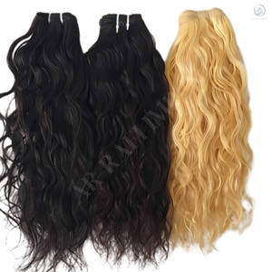 Super Double Drawn Extensiones de cabello humano 100% 100 Gramos Paquetes de calidad premium Trama de máquina doble Cabello grueso y suave - Product Image 5