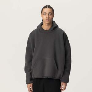 Sweat à capuche en molleton éponge français de haute qualité pour hommes - Product Image 2