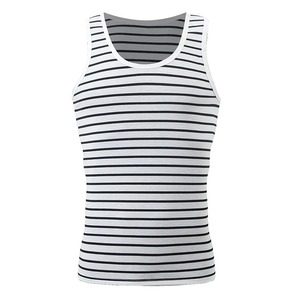 Camisetas Deportivas sin Mangas para Hombre, Camisetas de Tirantes con Mezcla de Poliéster/Algodón, Transpirables y Personalizadas - Product Image 1