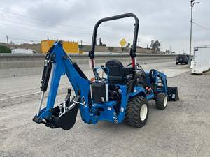 Minitractor agrícola de cortacésped asequible aprobado por la CE y La UE con cargador frontal y retroexcavadora a la venta con envío rápido - Product Image 6