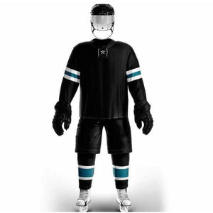 Uniforme de hockey sur glace de qualité supérieure, entièrement personnalisé, uniforme d'équipe, vêtements de sport, uniforme de hockey sur glace pour hommes avec le meilleur OEM - Product Image 1