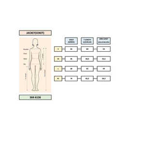 Chaqueta Parka Bomber con Cuello de Piel para Mujer, Modelo 6136 - Product Image 1