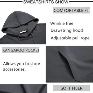 Chándales de Forro Polar con Capucha para Hombre, Elegantes, con Logotipo Personalizado, para Entrenamiento y Ropa Deportiva - Product Image 5