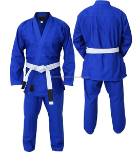 Kimono de Judo de Compétition pour Hommes, Bleu, 100% Coton, Qualité Supérieure, Combinaisons de Jiu-Jitsu, Couleur et Logo Personnalisables, 460g, Respirant, Vente en Gros - Product Image 1