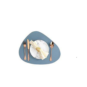 Napperon en cuir de haute qualité pour table à manger et accessoires décorer produit de vente chaude napperons en cuir avec sous-verre - Product Image 6