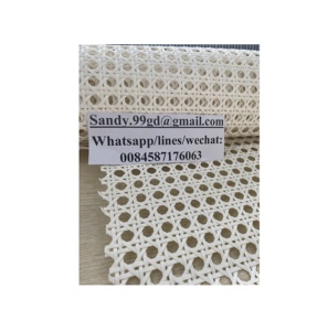 Rollo de correas de caña de ratán de plástico PE de color blanco, amarillo y negro, para el hogar, jardín, cocina, fabricación de muebles para sala de estar - Product Image 6