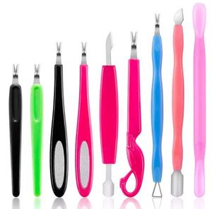 High Quality Cuticle Trimmer Plastic Handle Stainless Steel Blade for Manicure and Pedicure Nail Care - Product Image 1