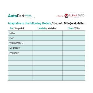 Clips de garniture de porte pour Lada Fiat Volkswagen Mercedes Porsche - 10 pièces - Product Image 5