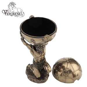 VERONESE DESIGN FORTUNA ESTATUILLA ELEGANTE Arte de bronce fundido en frío y decoración del hogar de poliresina para interiores - Product Image 6