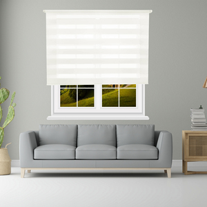 Stores enrouleurs jour/nuit Well Home - Blanc cassé, 160 x 180 cm (largeur x longueur)/Taille du tissu 157 x 175 cm - Product Image 5