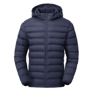 Service OEM Veste d'hiver matelassée brillante à la mode pour hommes, rembourrage chaud, vente en gros de bombardiers à bulles, vestes d'extérieur - Product Image 1