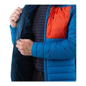 Chaqueta de Burbuja de Nailon Personalizada de Pakistán, Chaqueta Acolchada de Invierno para Hombre, Chaqueta con Capucha Extraíble, Servicio de Diseño OEM al por Mayor - Product Image 6