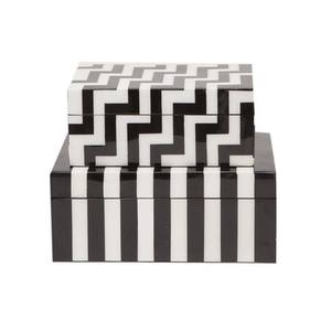 Boîte de rangement pour incrustation d'os ou boîte de rangement pour bijoux en os, incrustation en résine d'os nouveau design boîte de bureau décorative - Product Image 5