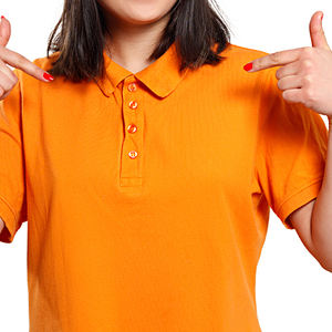 Unisex personalizado 100% algodón para camisetas de polo antiarrugas manga corta patrón sólido de punto Fab hombres venta al por mayor camisetas en blanco - Product Image 1