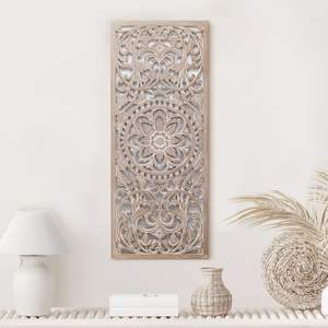 <b>Wall</b> Panel Wood <b>Wall</b> <b>Decor</b>, Rectangular <b>Wall</b> Art <b>Decorative</b> <b>Wall</b> Hanging Wooden Long Panel For Home <b>Decor</b>, <b>Wall</b> Panel, Wooden - Product Image 2